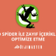 Seo Spider ile Zayıf İçerikleri Optimize Etme